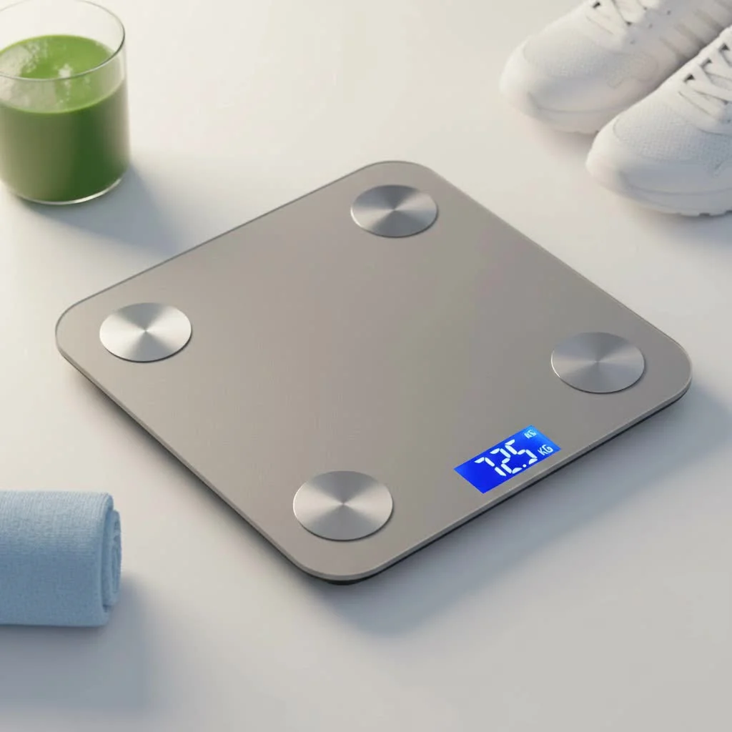 Garmin Index S2 Smart Scale displaying body composition data