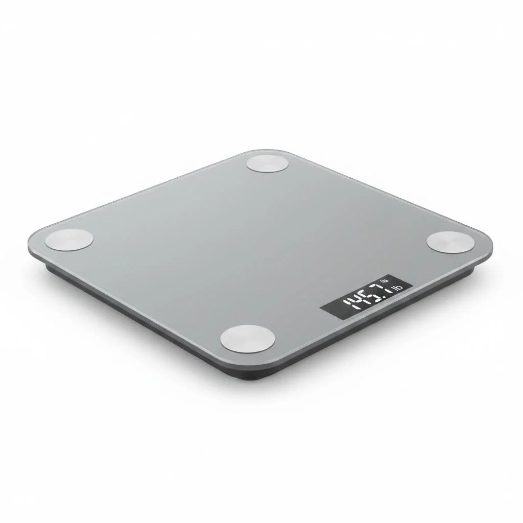 Etekcity smart scale displaying body composition metrics