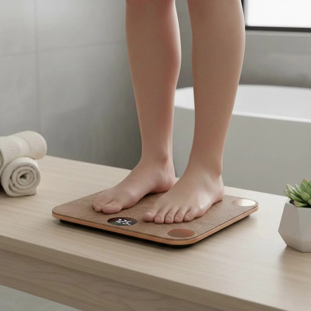 Garmin Index S2 Smart Scale displaying body composition metrics