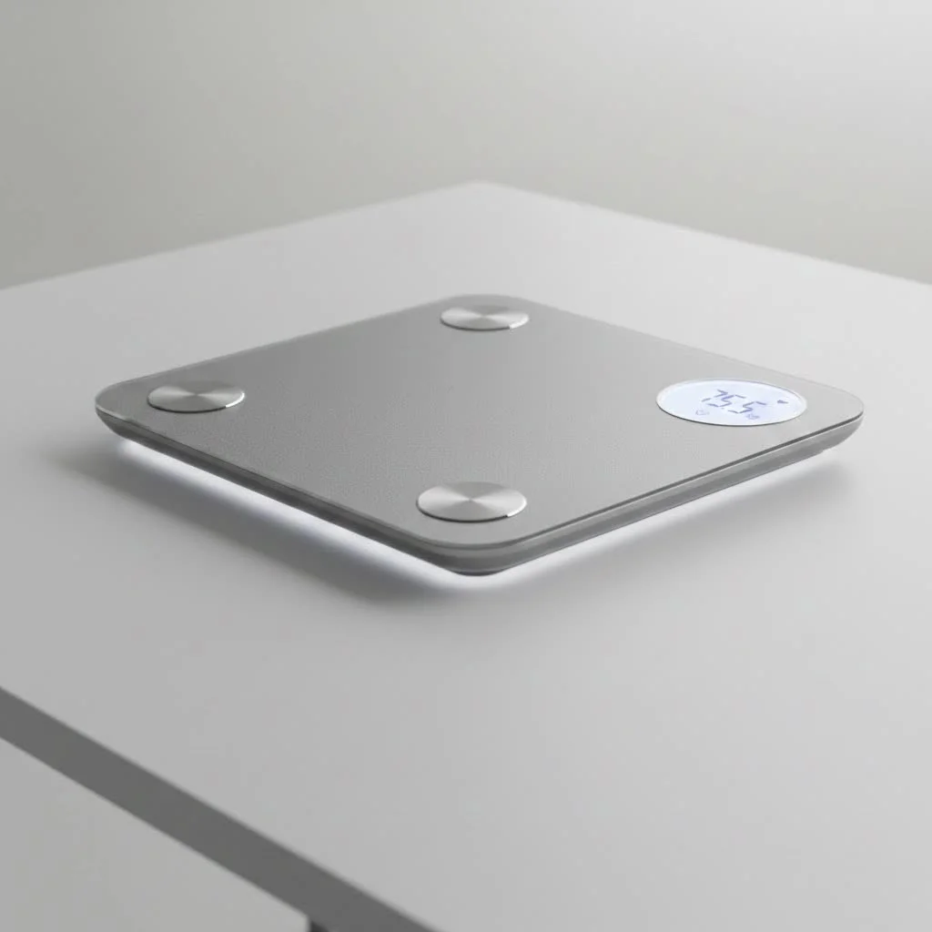 Renpho Smart Body Fat Scale displaying body composition metrics